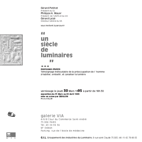 Invitation GIL 1994